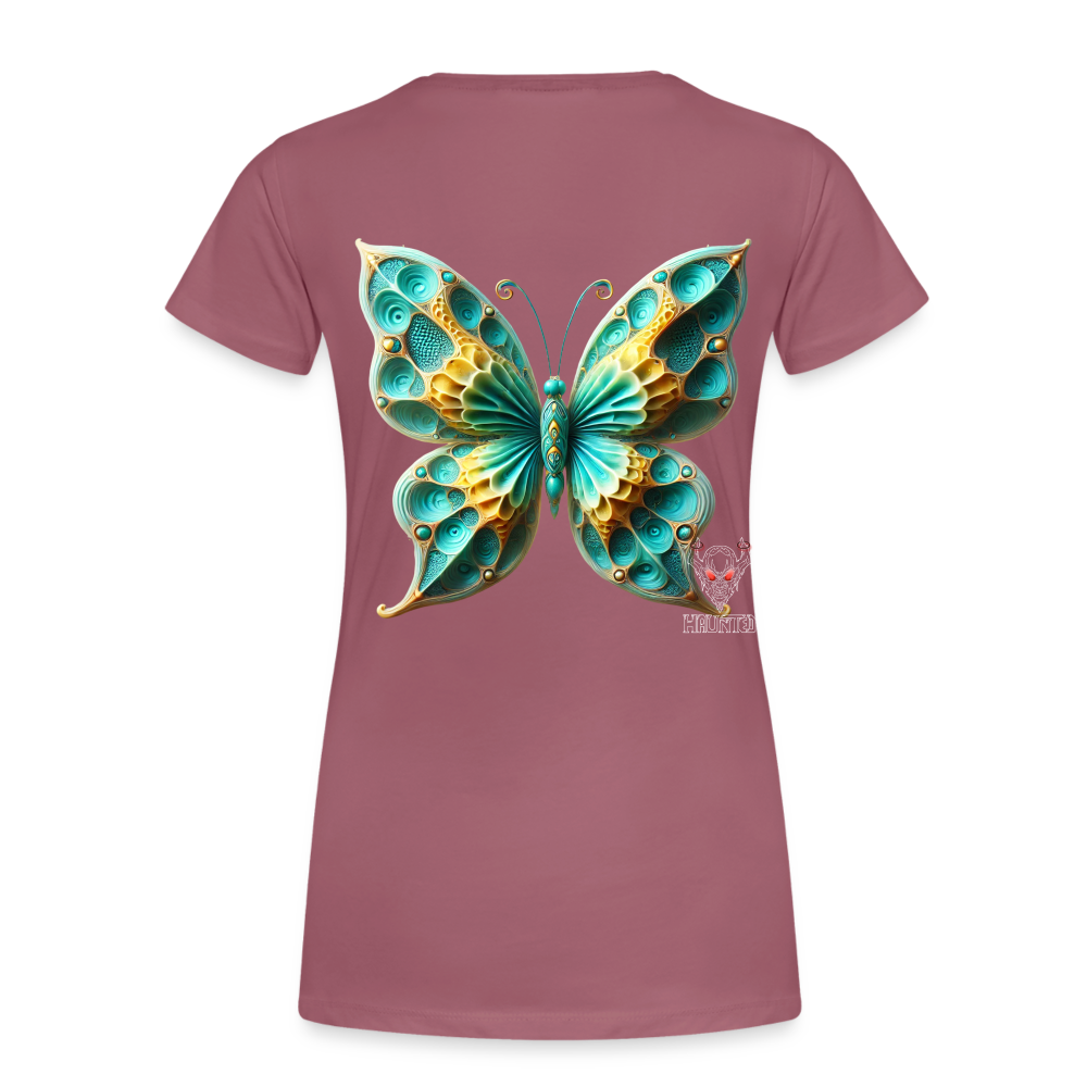 Woman T-Shirt Aqua Wing Symphony - Malve