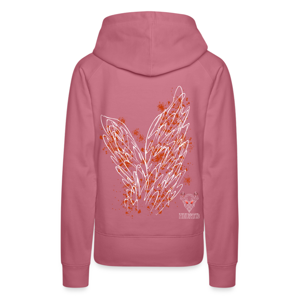 Women Hoodie Orange Wings - Malve