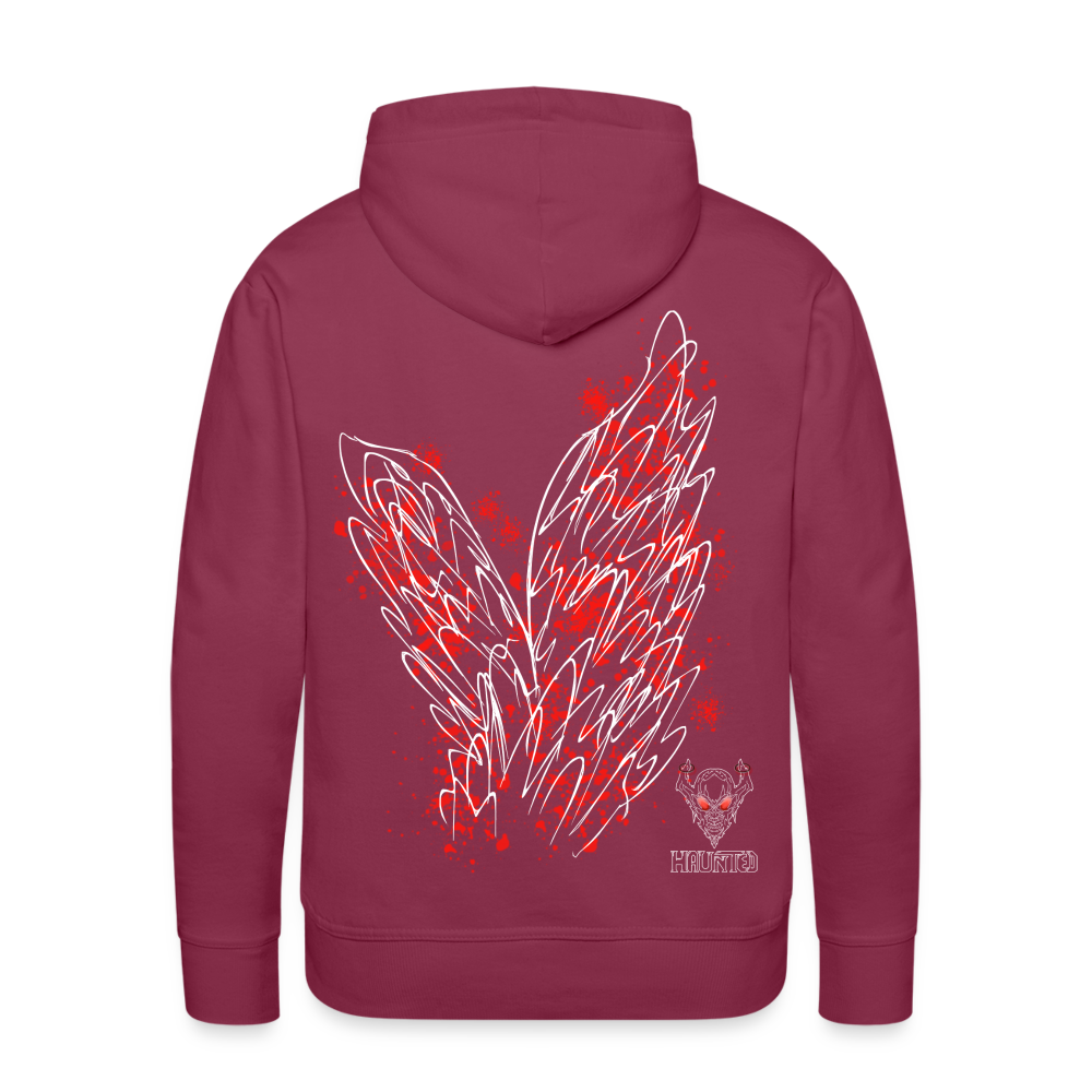 Men Hoodie Red Wings - Bordeaux