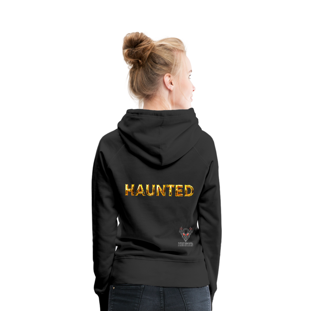 Women Hoodie Molten Gold Luxe - Schwarz