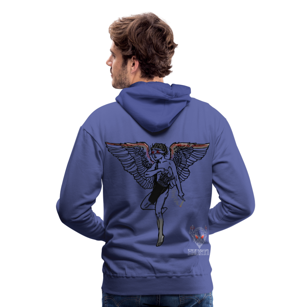 Men Hoodie There Is No Heaven bloody - Königsblau