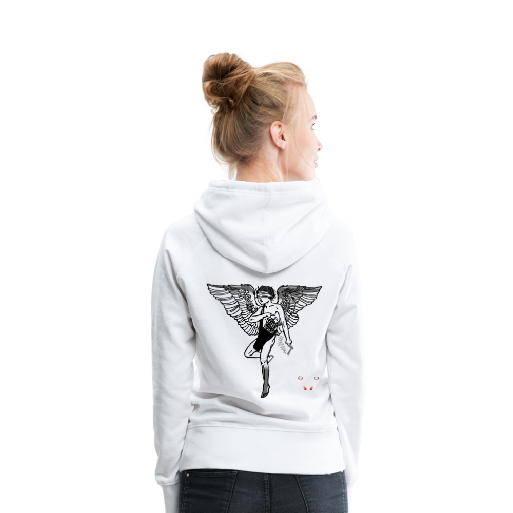 Woman Hoodie Angel - Weiß