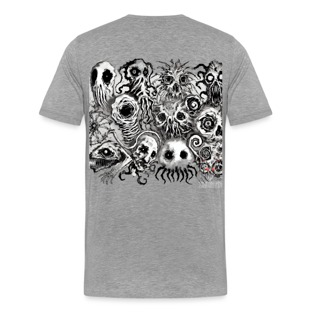 Men T-Shirt Nightmare Veil Creatures - Grau meliert