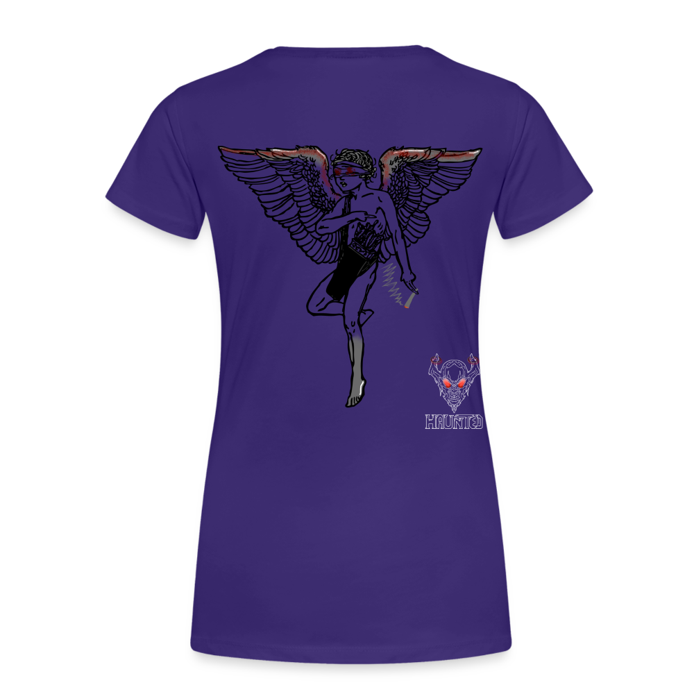 Woman T-Shirt Angel bloody - Lila