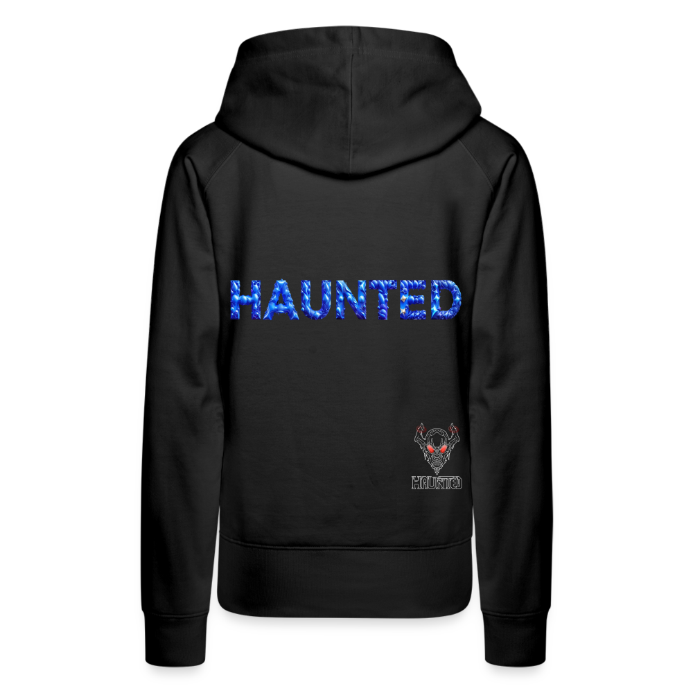 Women Hoodie Sapphire Night Glow - Schwarz