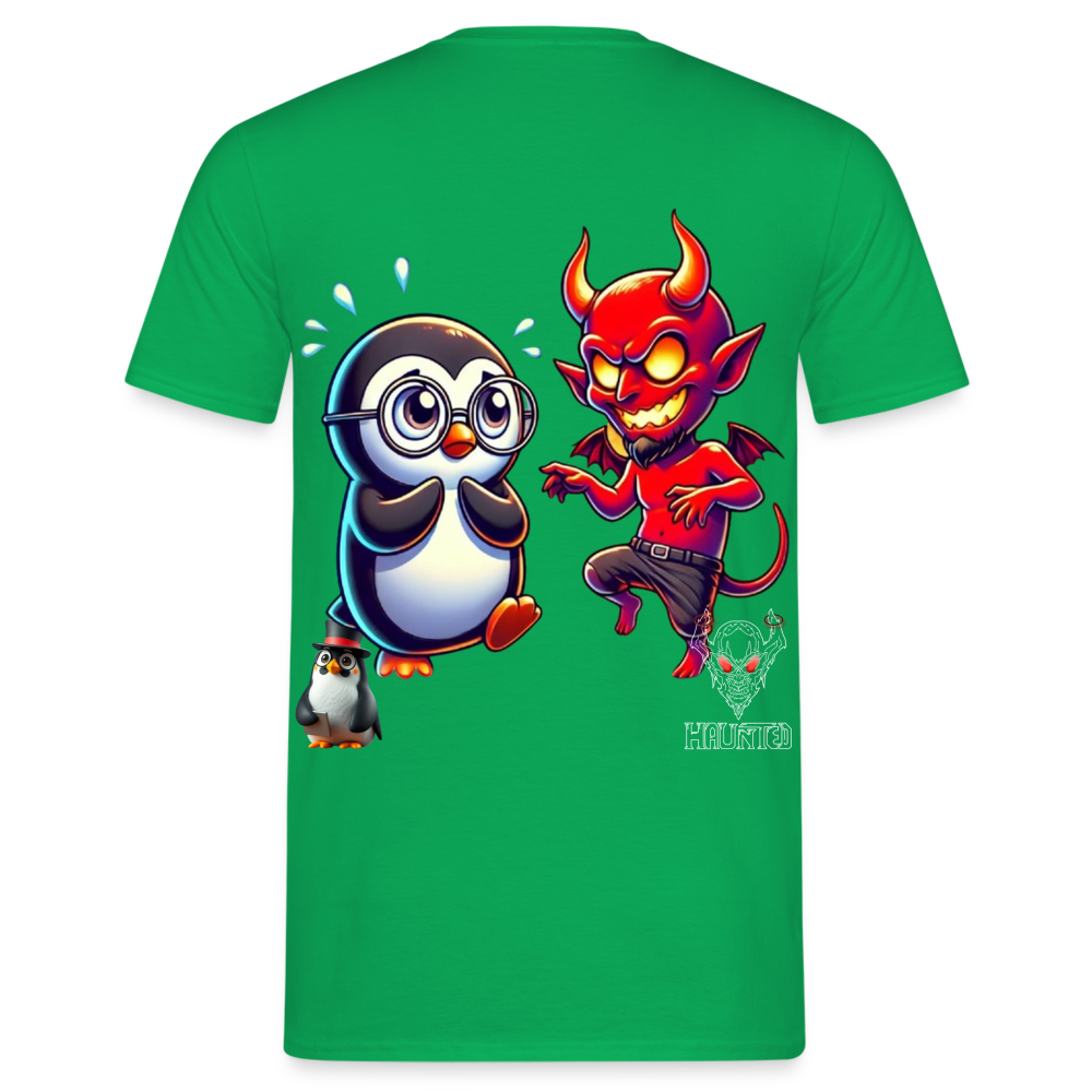 Men T-Shirt Dancing with Devil - Kelly Green