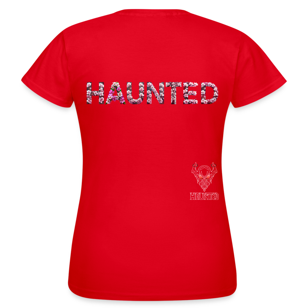 Women T-Shirt Blossom Ghost Mist - Rot