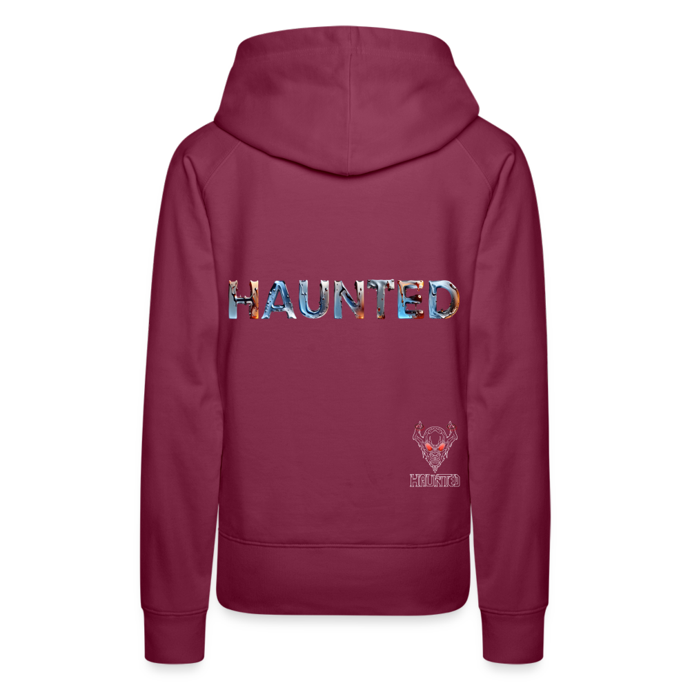 Women Hoodie Aqua Ember Elixir - Bordeaux