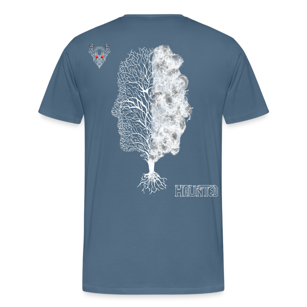 Man T-Shirt Dead or Alive - Blaugrau
