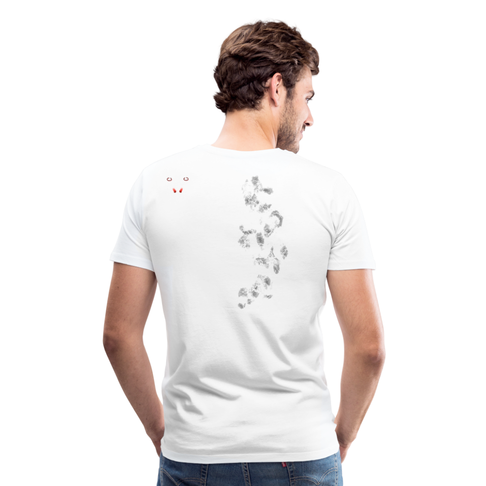 Man T-Shirt Dead or Alive - Weiß
