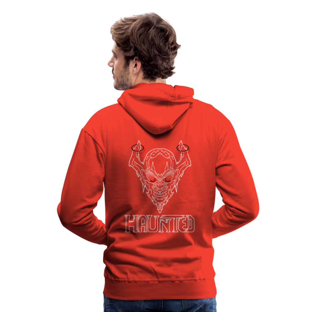 Men Hoodie Deamon White - Rot
