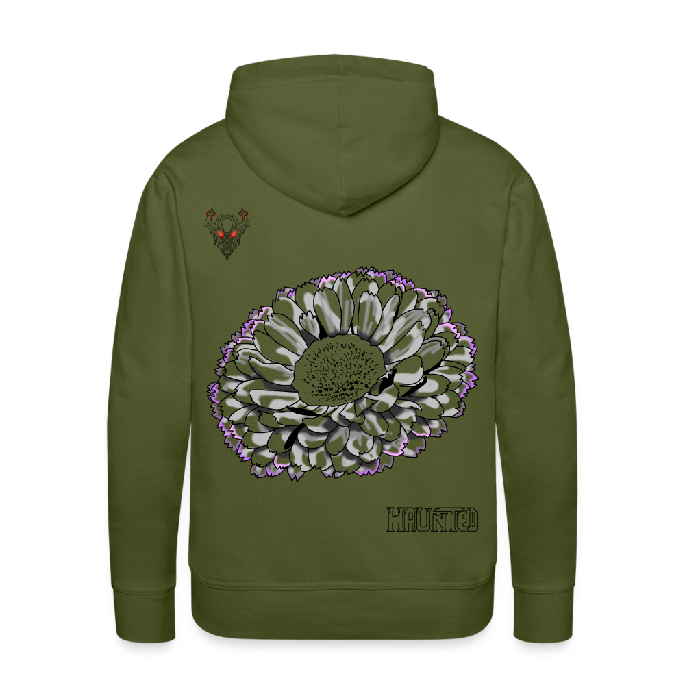 Man Hoodie Calendula Fade - Olivgrün