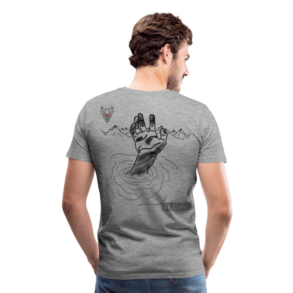 Man T-Shirt Drowning - Grau meliert