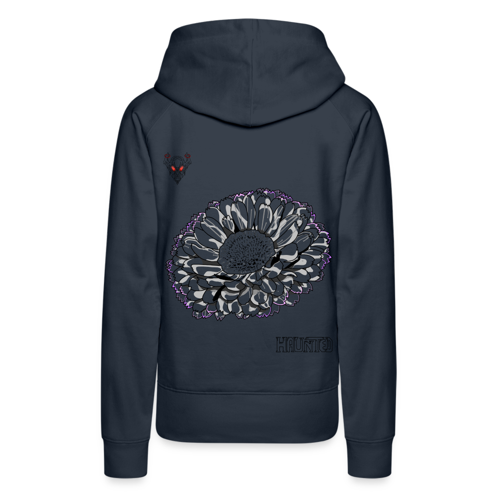 Woman Hoodie Calendula - Navy