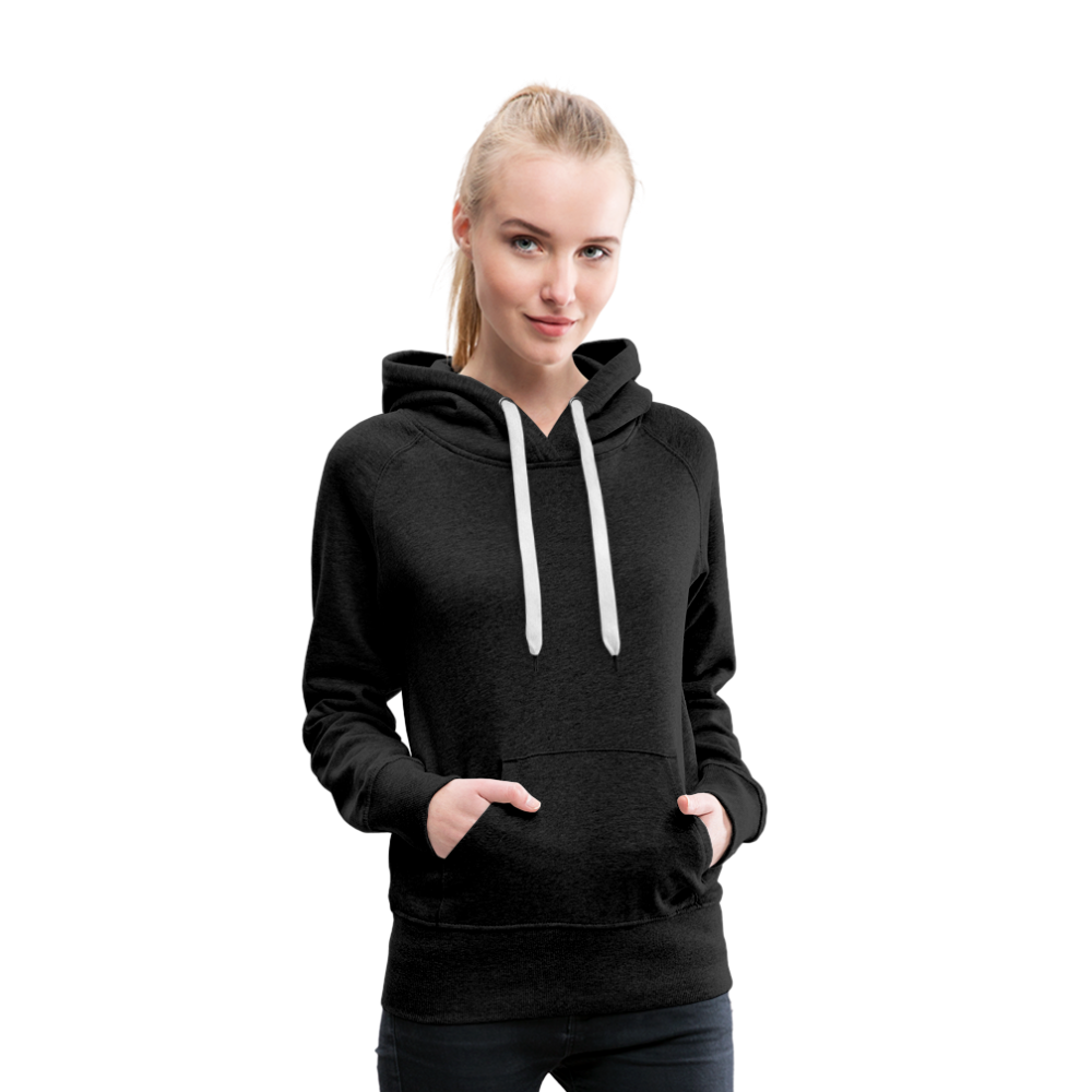 Woman Hoodie Ghost Doodle Dark - Anthrazit
