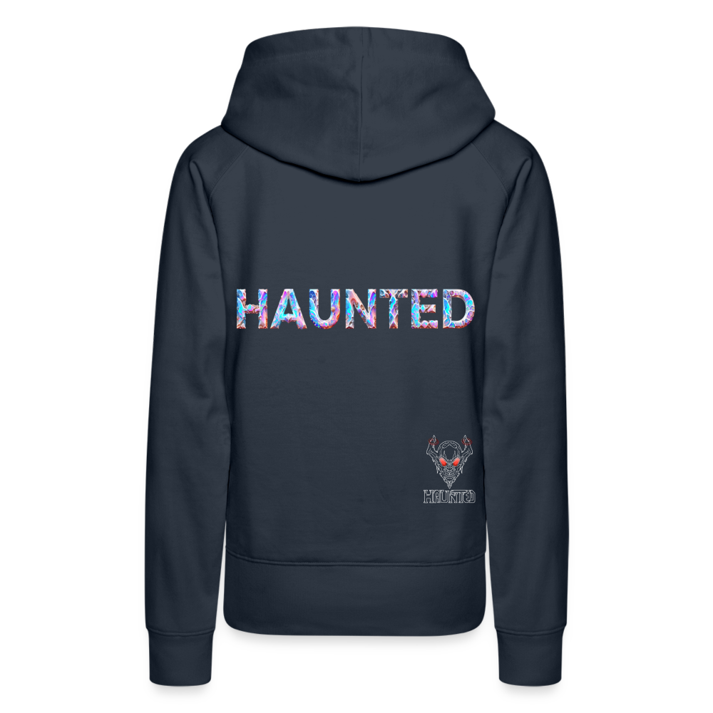 Women Hoodie Opal Aura Mist - Navy