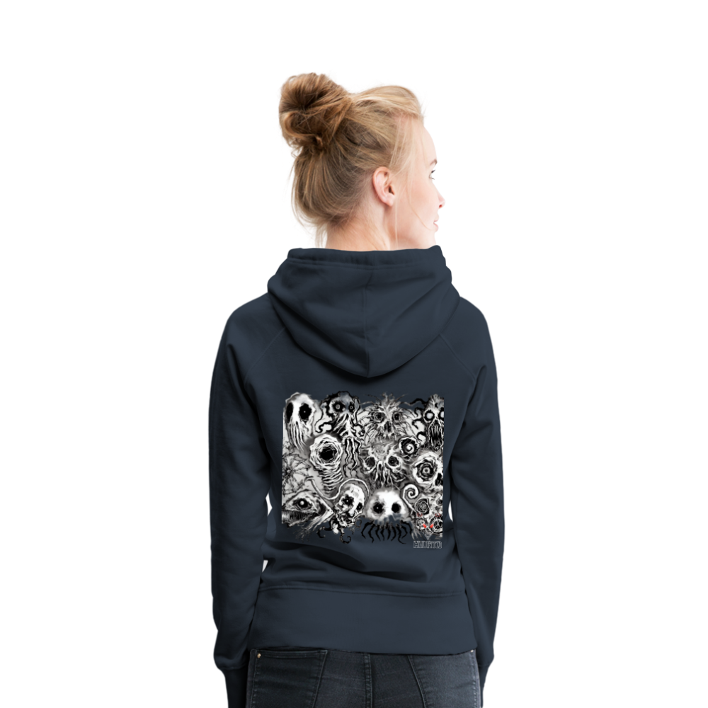 Woman Hoodie Nightmare Veil Creatures - Navy