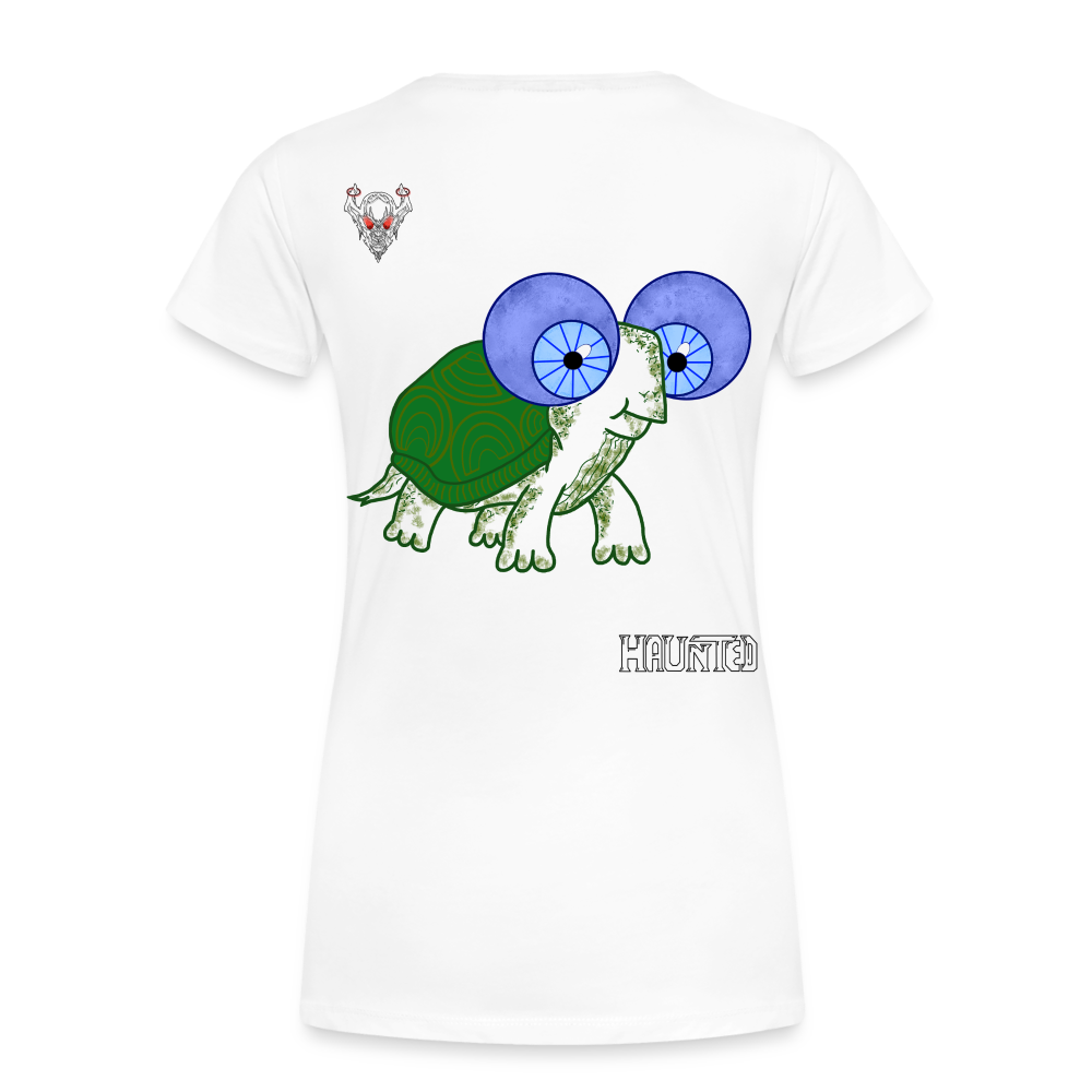 Woman T-Shirt Turtle - Weiß