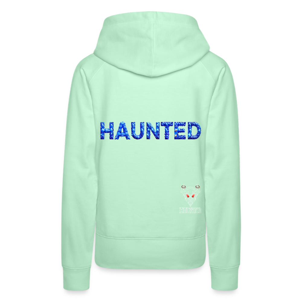 Women Hoodie Sapphire Night Glow - helles Mintgrün