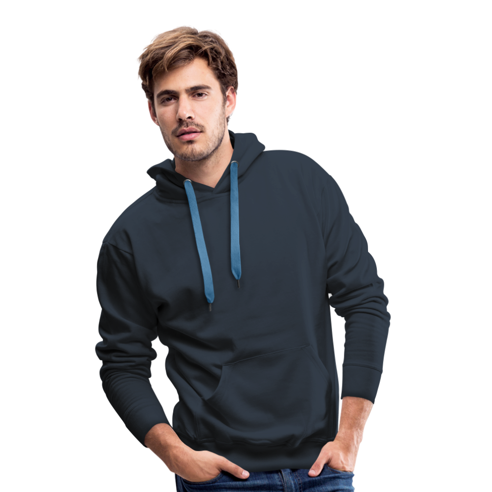 Men Hoodie Aqua Wings - Navy