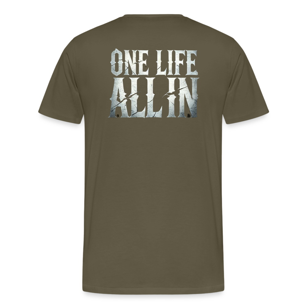 Women T-Shirt One Life All In - Khaki