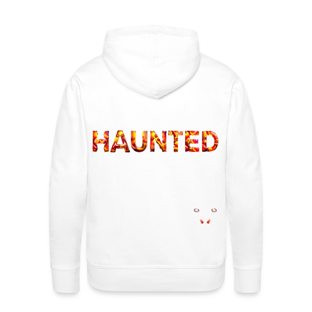 Men Hoodie Citrus Sunset Splash - Weiß