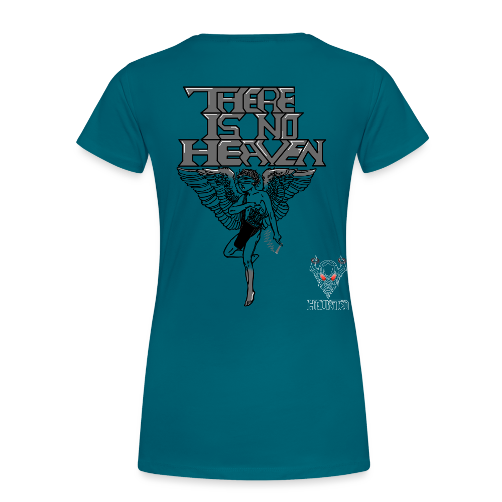 Woman T-Shirt There Is No Heaven - Divablau