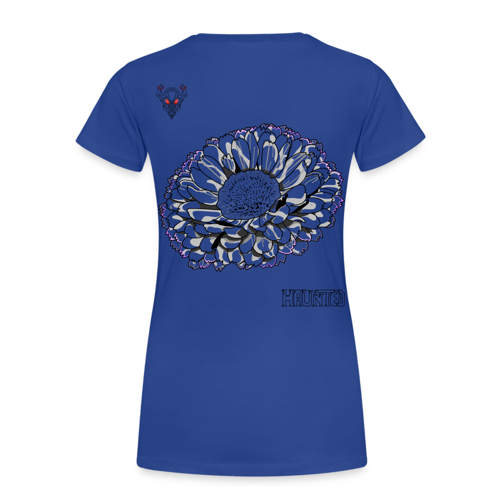 Woman T-Shirt Calendula - Königsblau