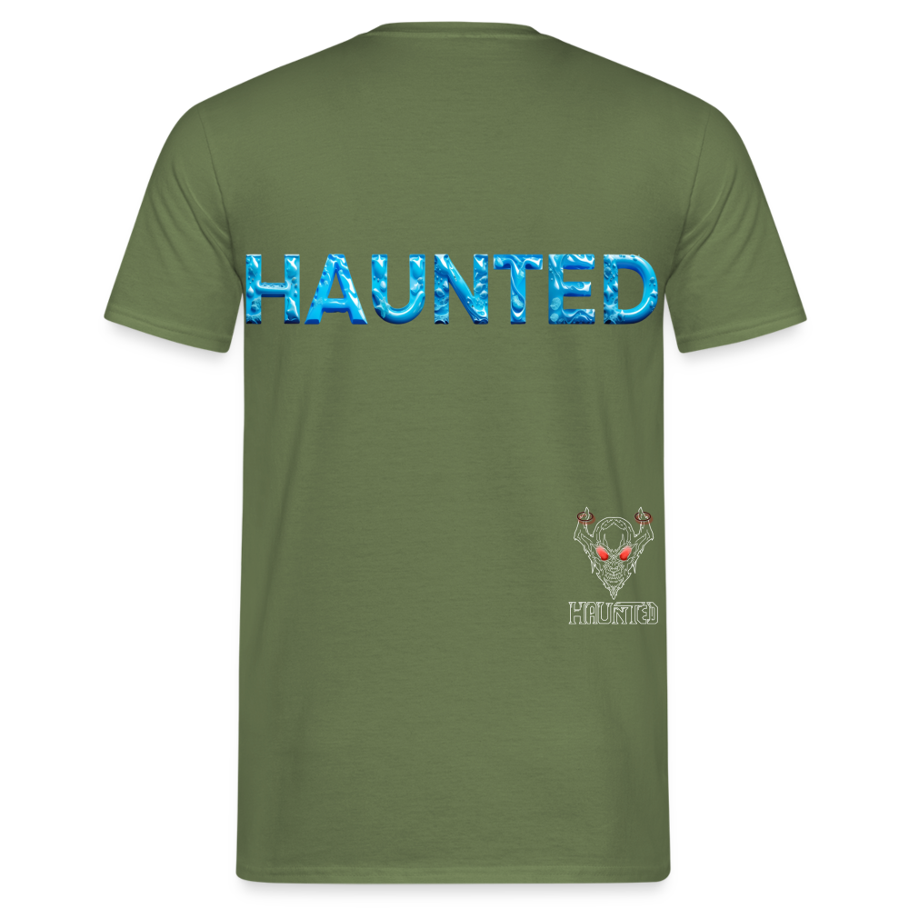 Men T-Shirt Aqua Spirit Flow - Militärgrün