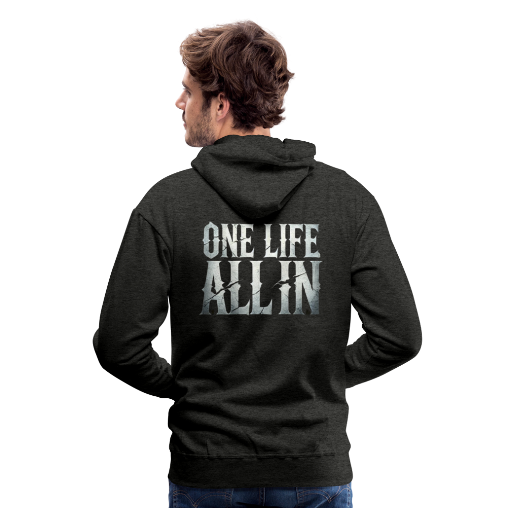 Men Hoodie One Life All In - Anthrazit