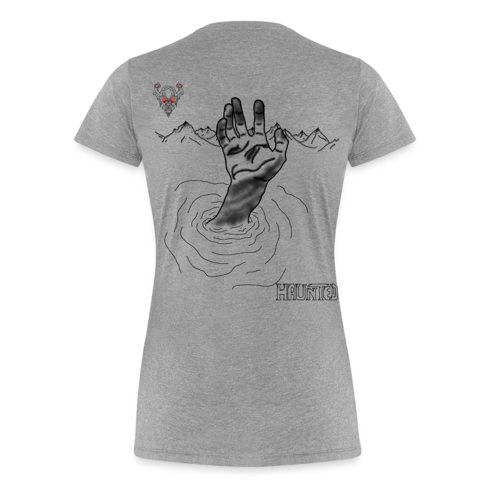 Woman T-Shirt Drowning - Grau meliert
