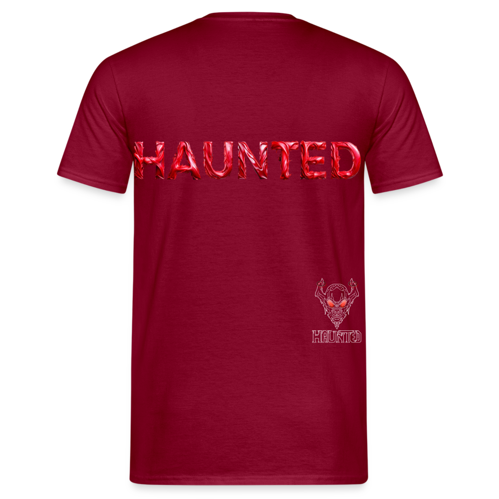 Men T-Shirt Crimson Silk Blaze - Ziegelrot