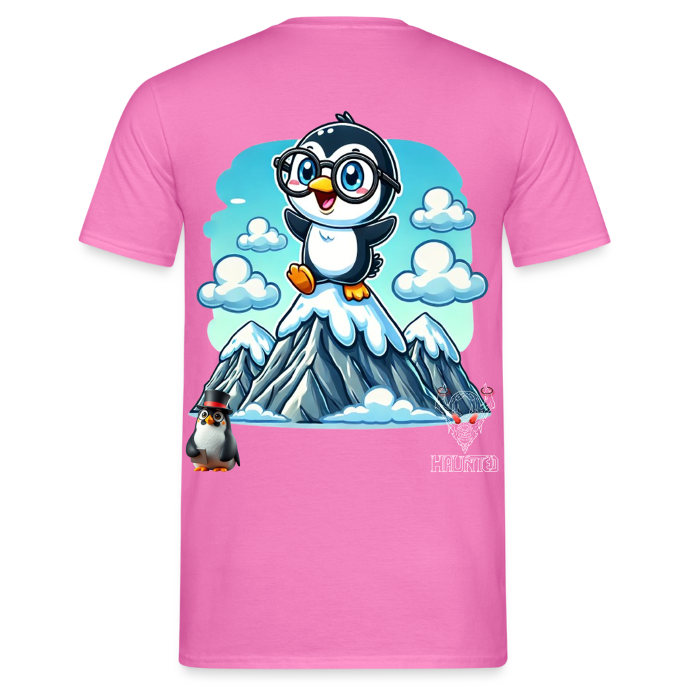 Men T-Shirt KasPenguin on Top - Pink