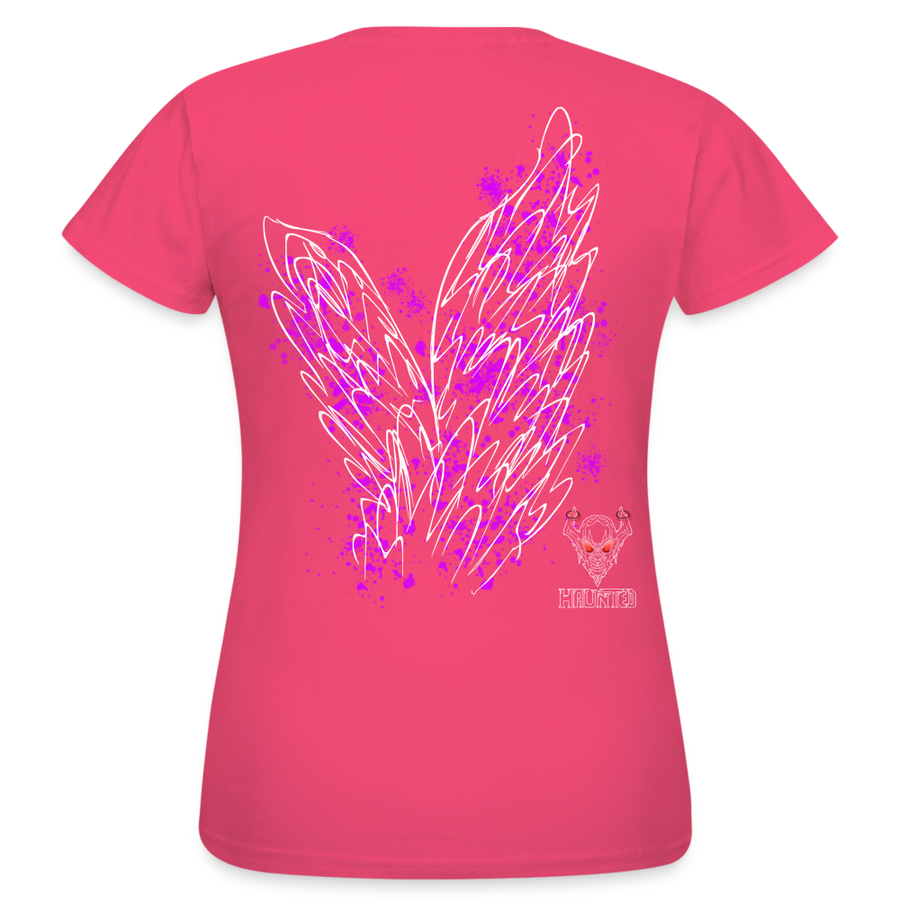 Women T-Shirt Pink Wings - Azalea