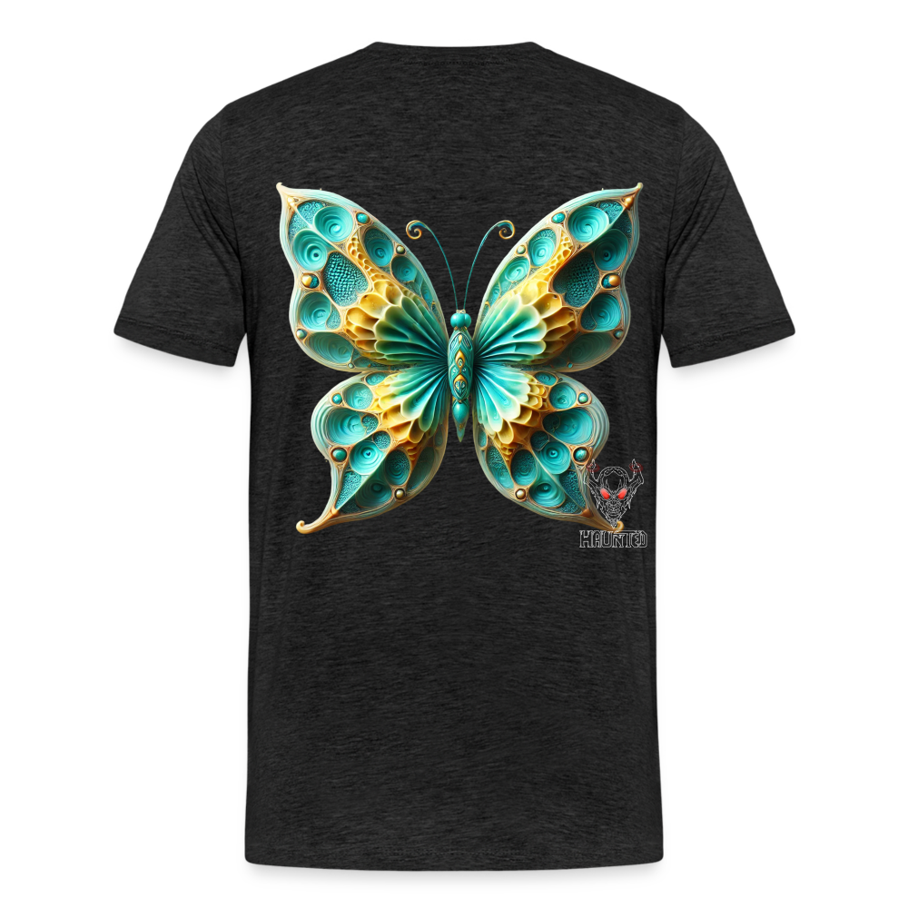 Men T-Shirt Aqua Wing Symphony - Anthrazit