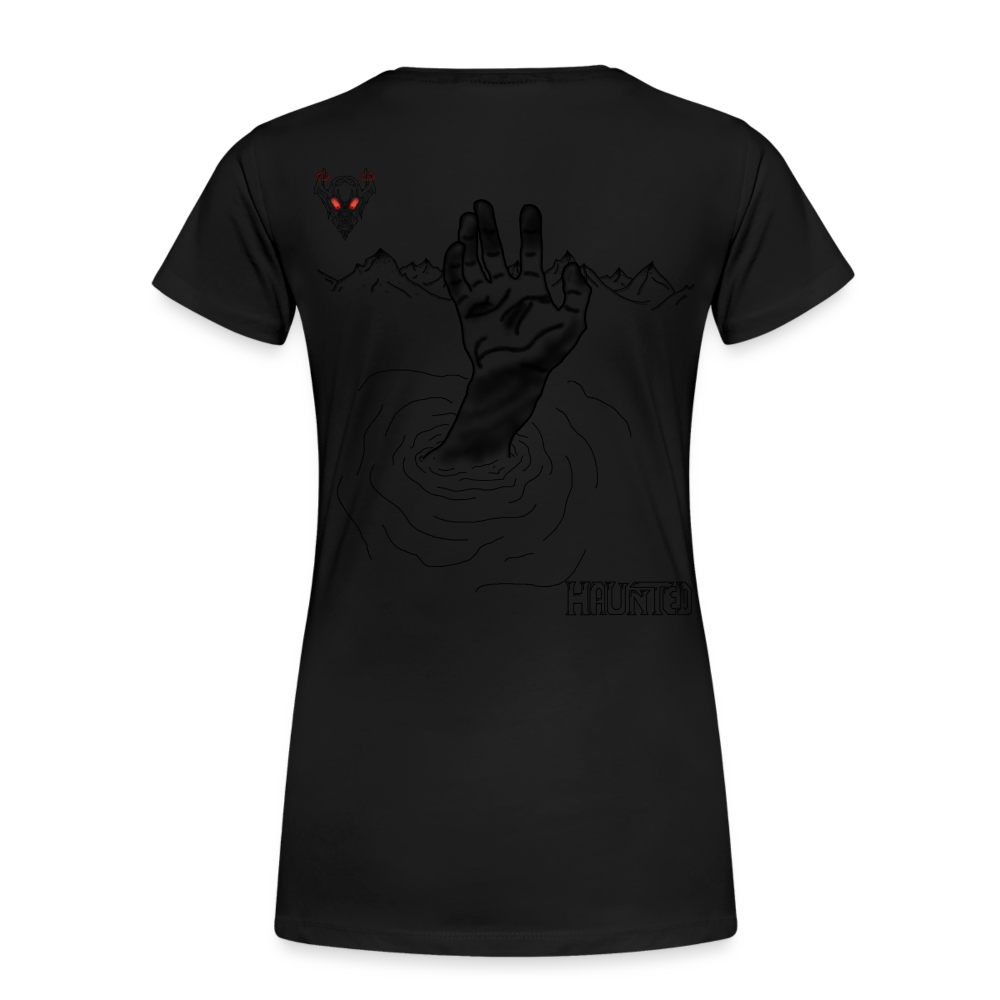 Woman T-Shirt Drowning - Schwarz