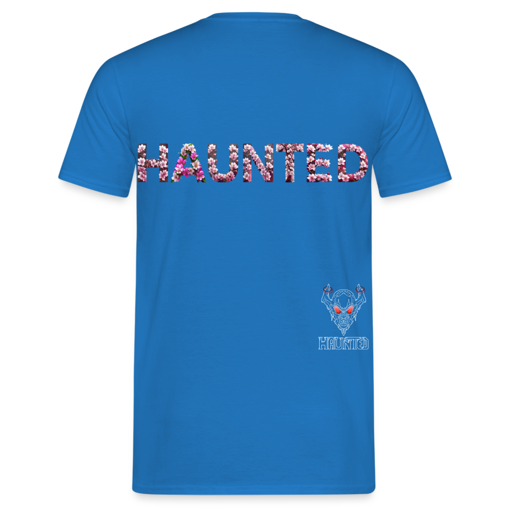Men T-Shirt Blossom Ghost Mist - Royalblau