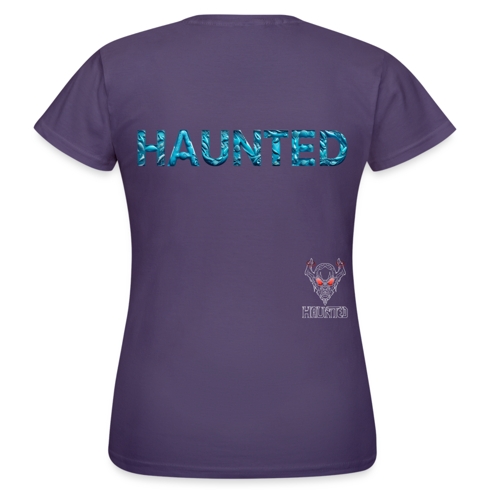 Women T-Shirt Aqua Depth Elixir - Dunkellila