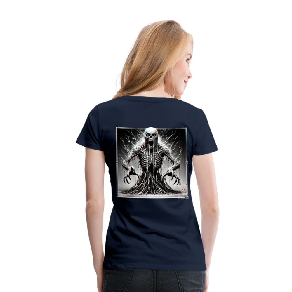 Woman T-Shirt Ethereal Death Wraith - Navy