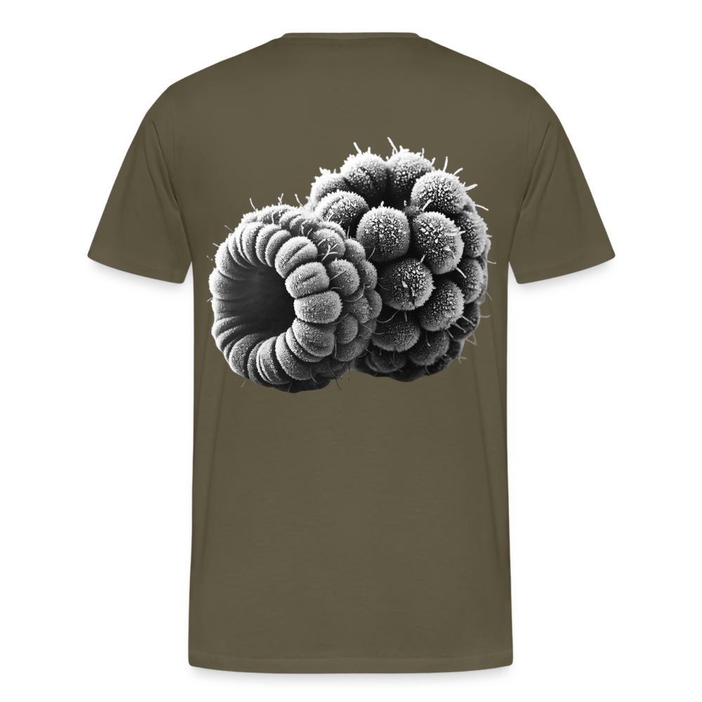 Men T-Shirt Frozen Berries - Khaki