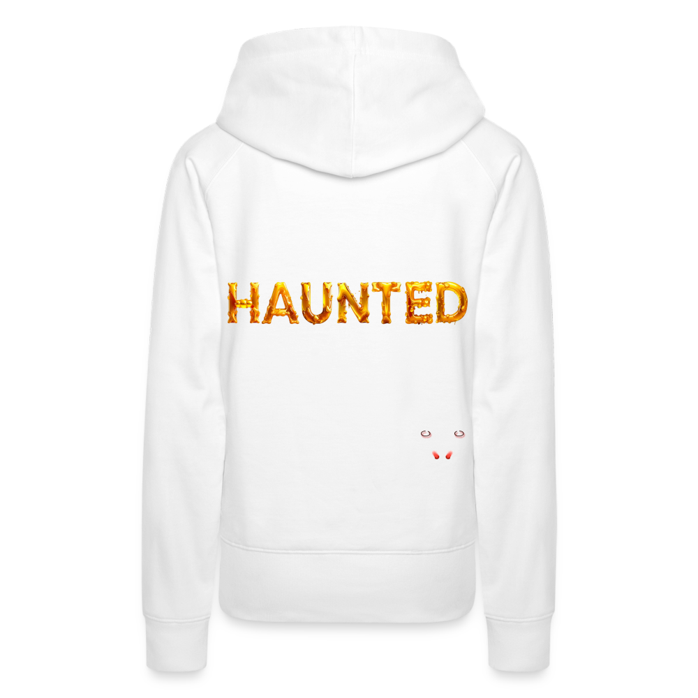 Women Hoodie Golden Nectar Glow - Weiß