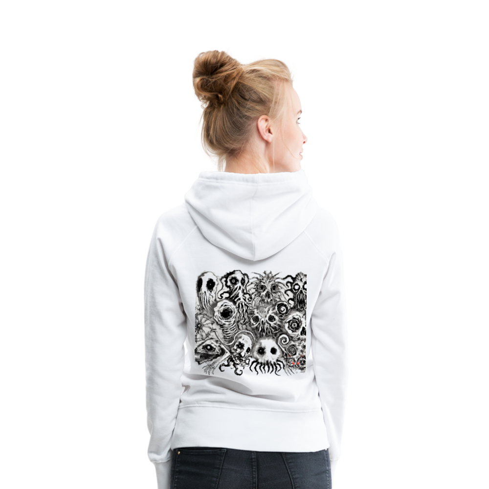 Woman Hoodie Nightmare Veil Creatures - Weiß