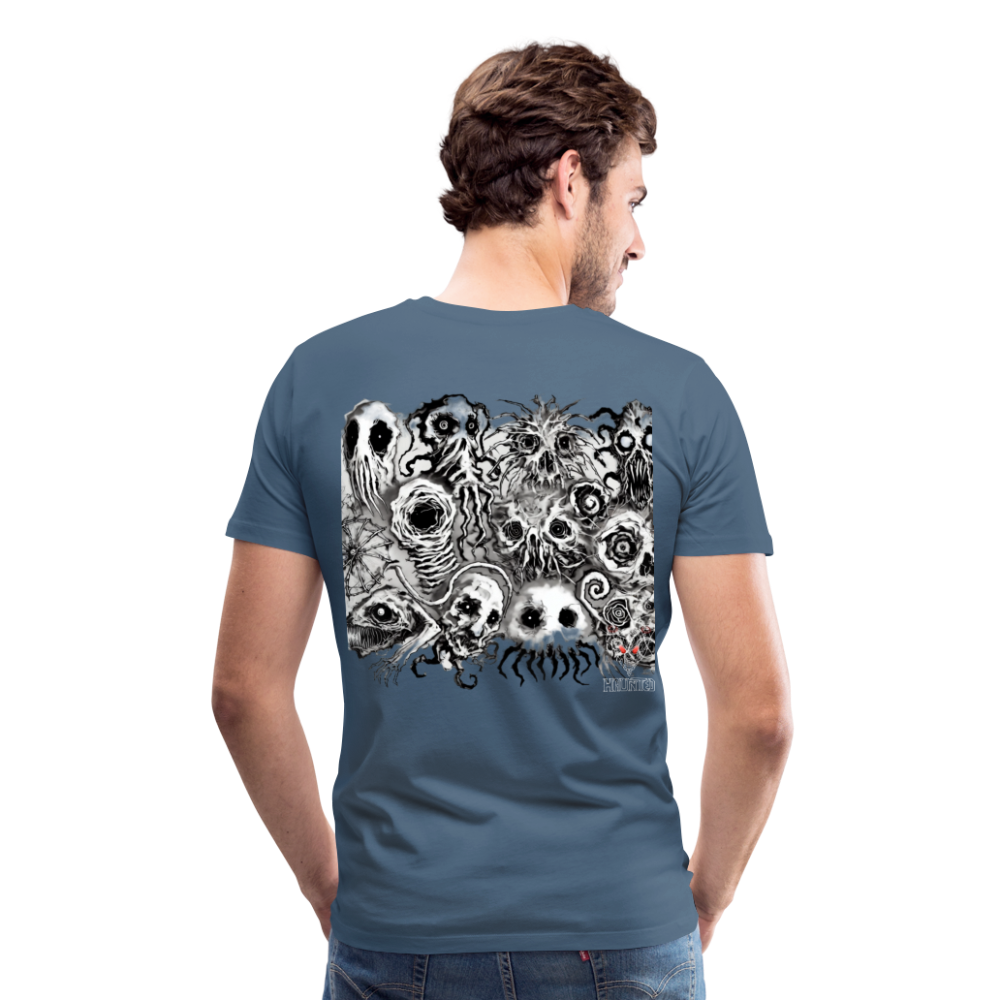 Men T-Shirt Nightmare Veil Creatures - Blaugrau