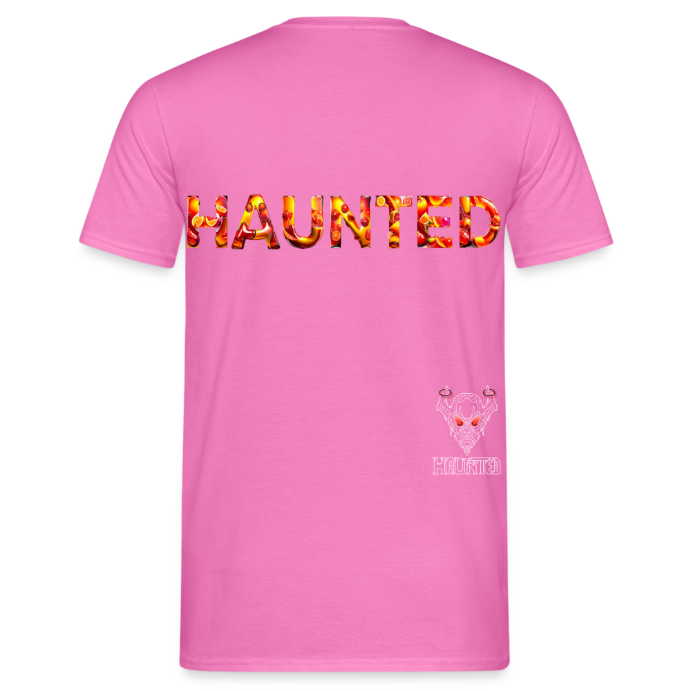 Men T-Shirt Citrus Sunset Splash - Pink