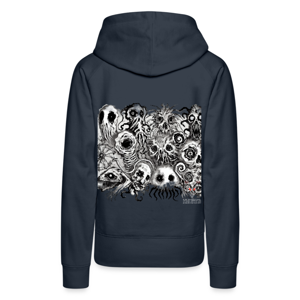Woman Hoodie Nightmare Veil Creatures - Navy