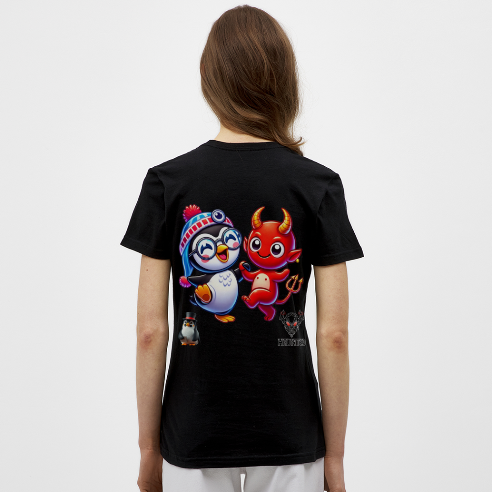 Women T-Shirt Dancing with Devil - Schwarz