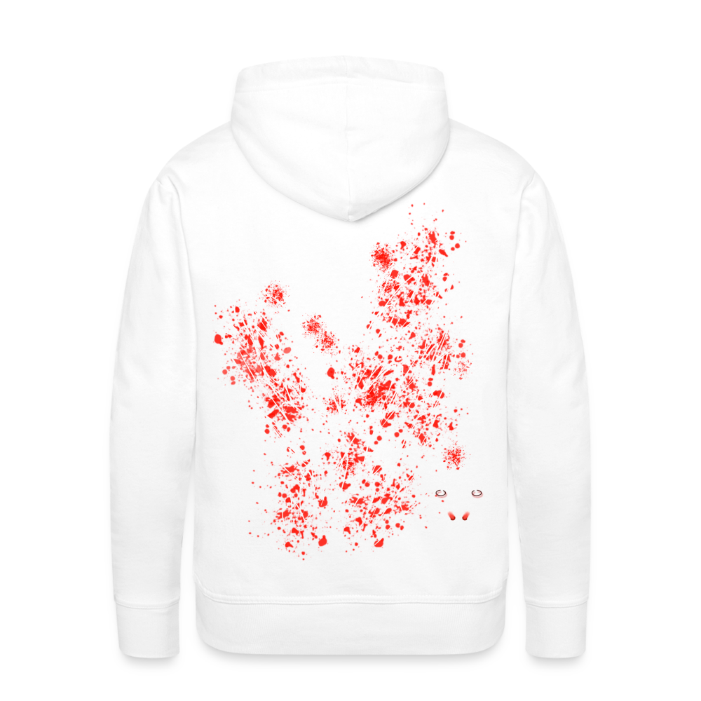 Men Hoodie Red Wings - Weiß