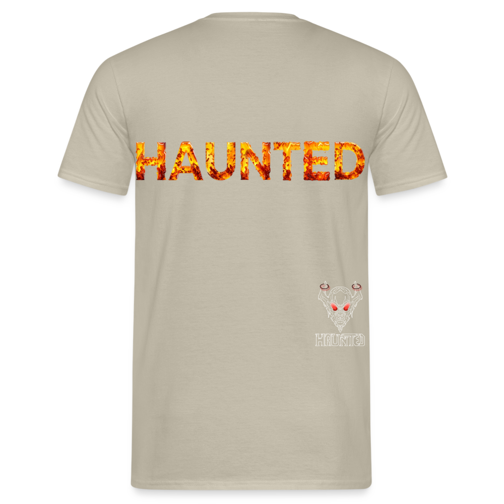 Men T-Shirt Amber Flame Essence - Sandbeige