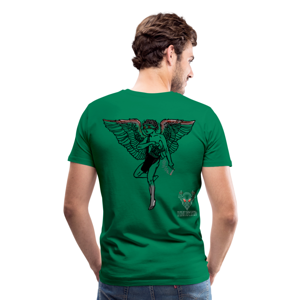 Men T-Shirt Angel bloody - Kelly Green