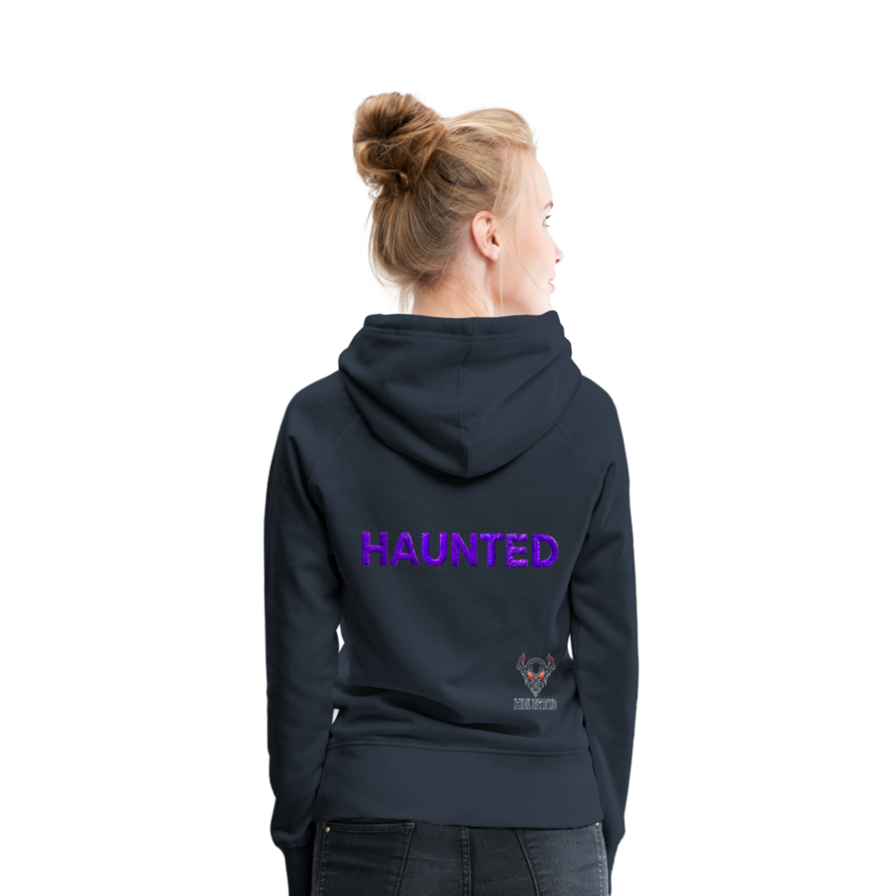 Women Hoodie Enchanted Velvet Mist - Navy
